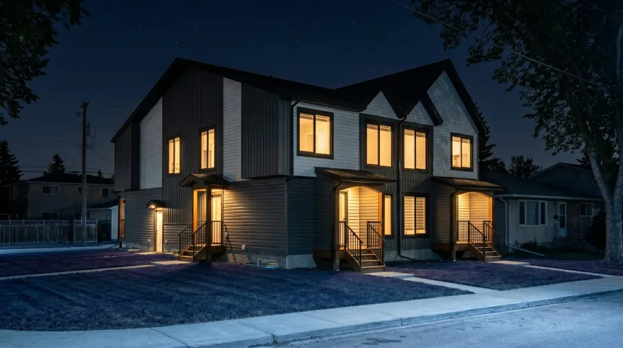 The Hillview — exterior rendering, angle 3 of 5